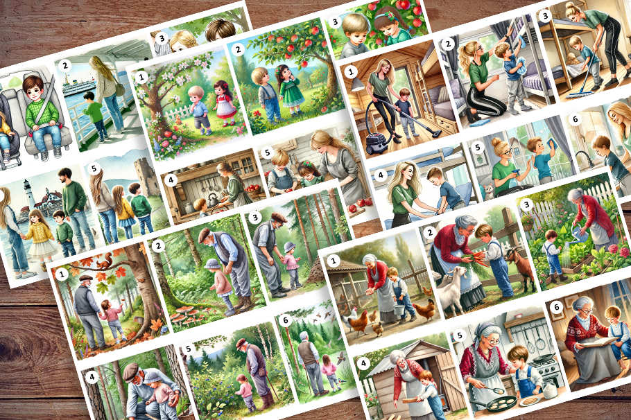 Piltidel nähtu järgi jutustamine