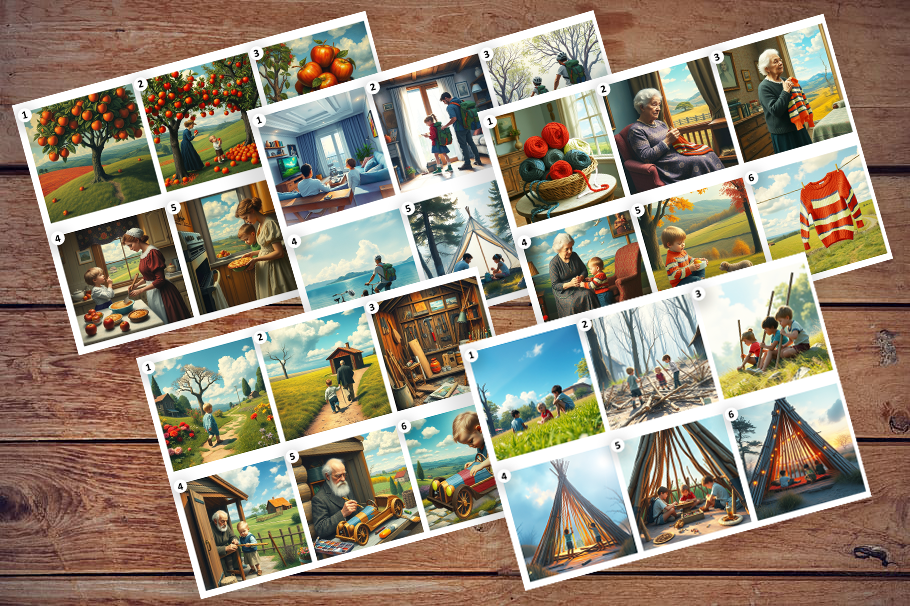 Piltidel nähtu järgi jutustamine