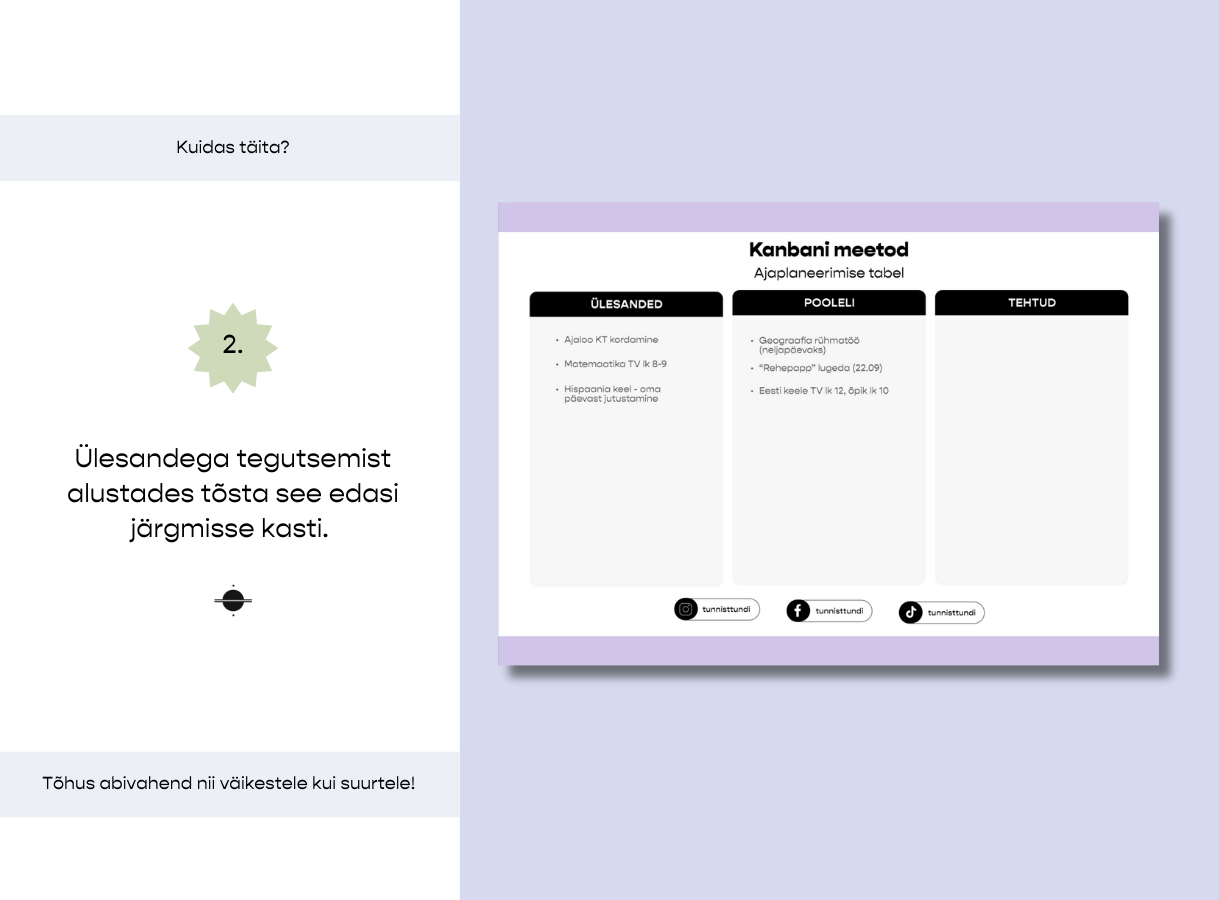 Kanban – ajaplaneerimise tööleht - Image 4