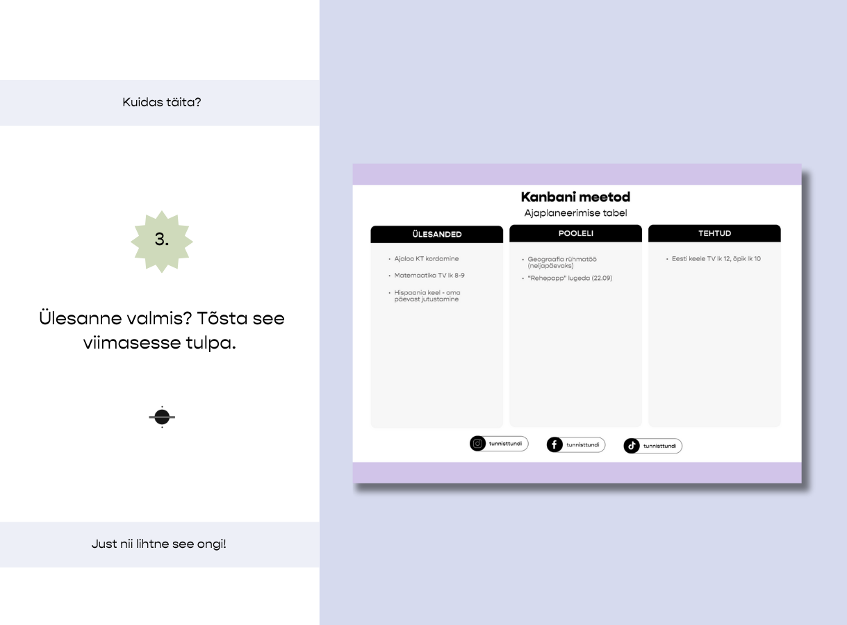 Kanban – ajaplaneerimise tööleht - Image 5