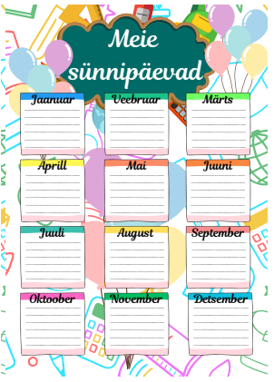 Plakatid klassi seinale (komplektis 9 lk) - Image 3