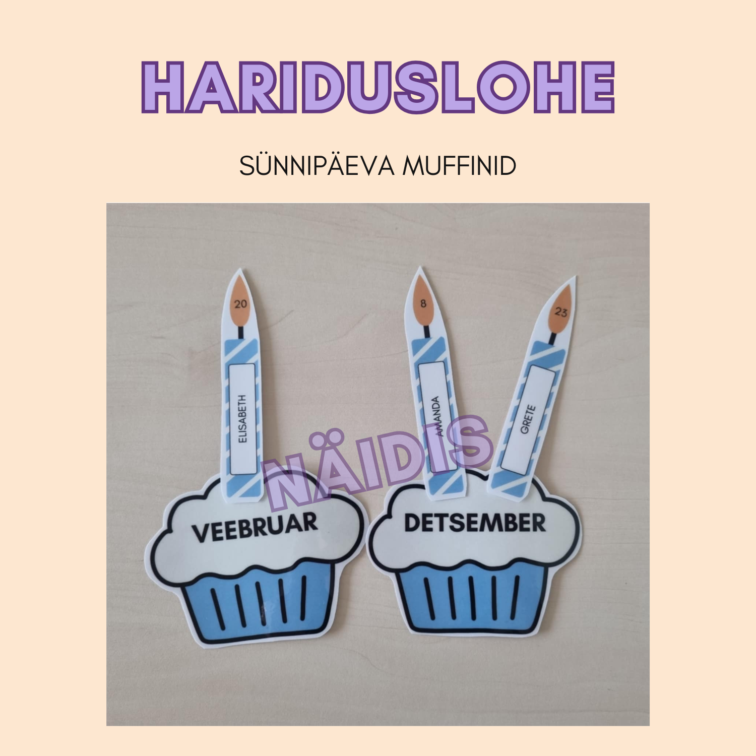 Sünnipäeva muffinid - Image 3