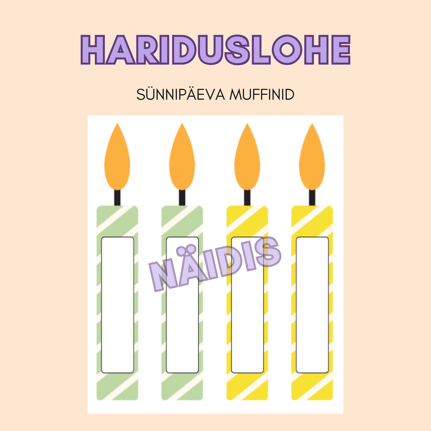 Sünnipäeva muffinid - Image 2