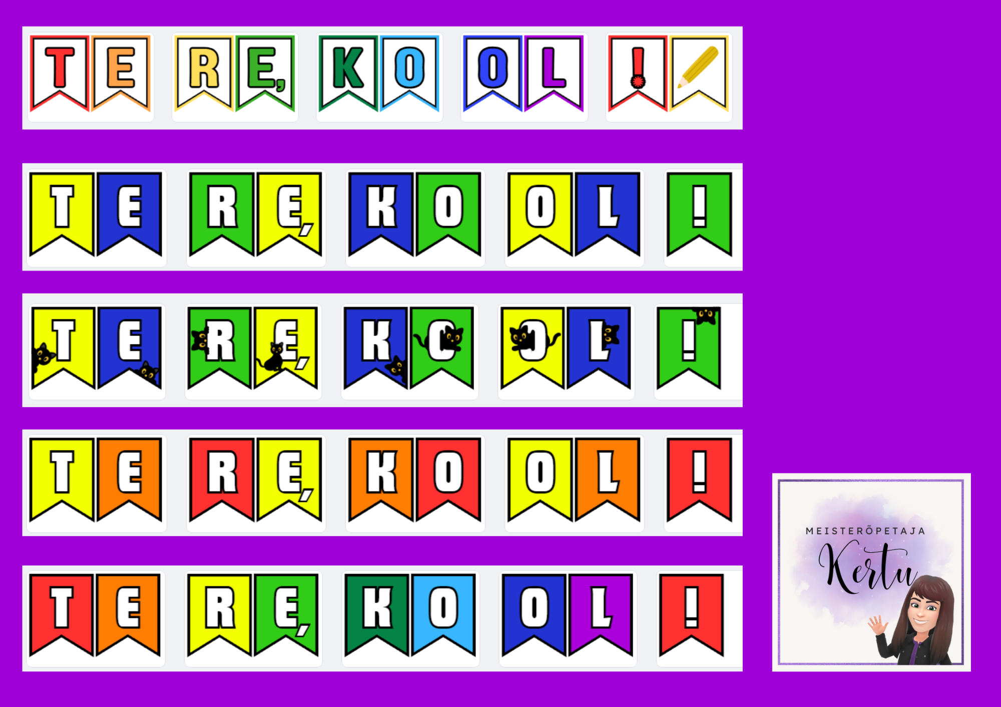 Bannerid - 11 stiili ja 4 erinevat lauset - Image 2