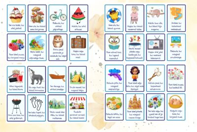 Tegevuskaardid "Minu suvevaheaeg"