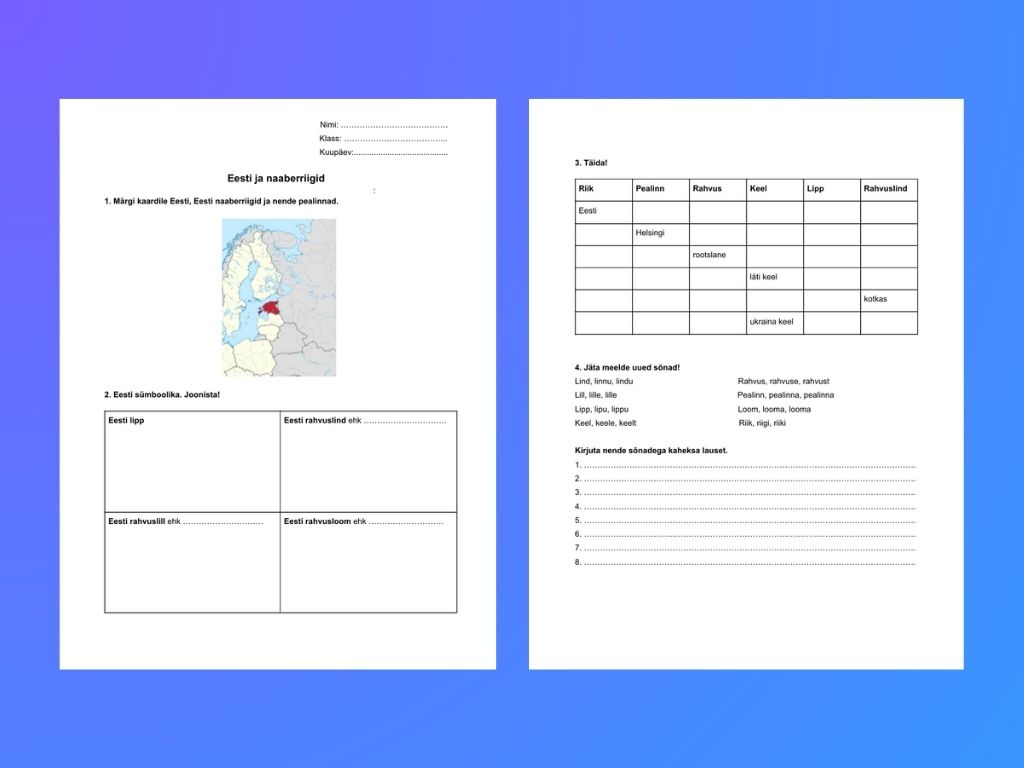 Eesti ja naaberriigid
