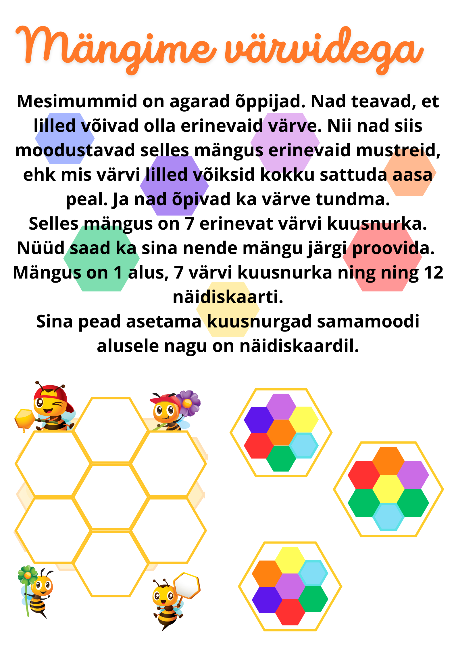 MÄNGIME VÄRVIDEGA - Image 2