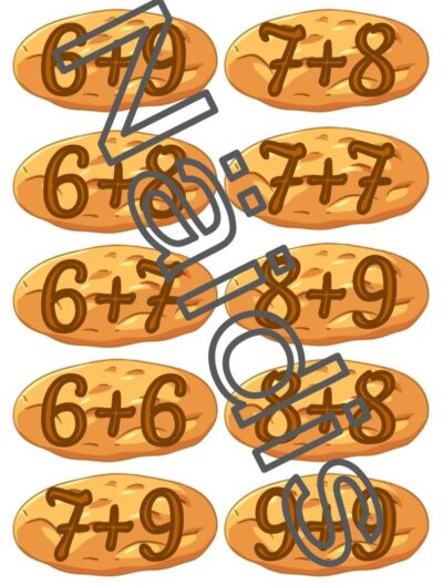 Liitmine ja lahutamine 20 piires üleminekuga. Mäng