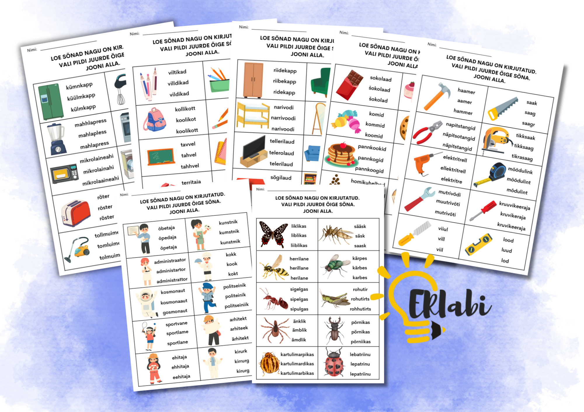 Sõnade lugemine_enesekontroll lugemisel