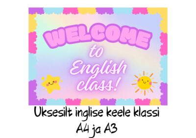 Uksesilt inglise keele klassi