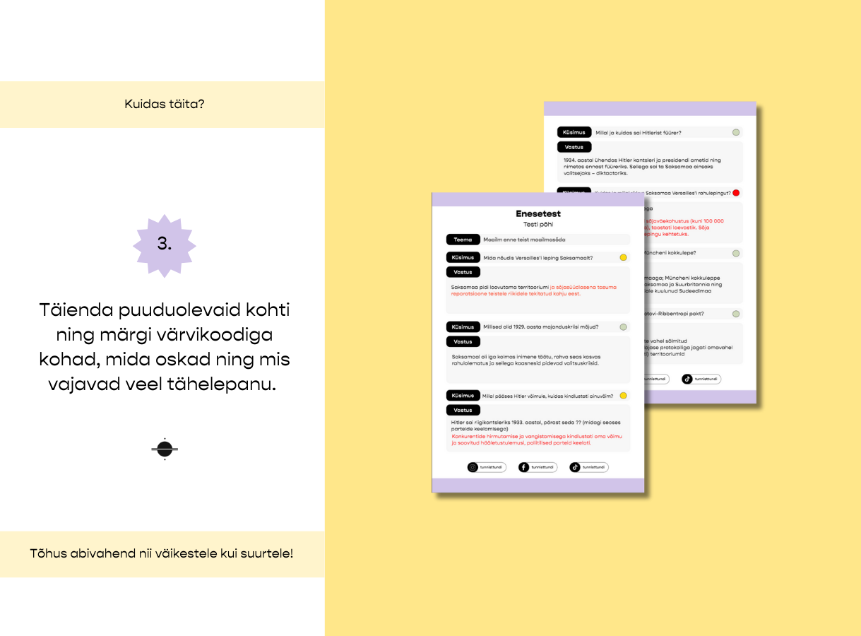 Enesetesti tööleht – meenutamise abimees - Image 5