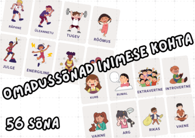 Rääkivad seinad - omadussõnad seinamaterjal