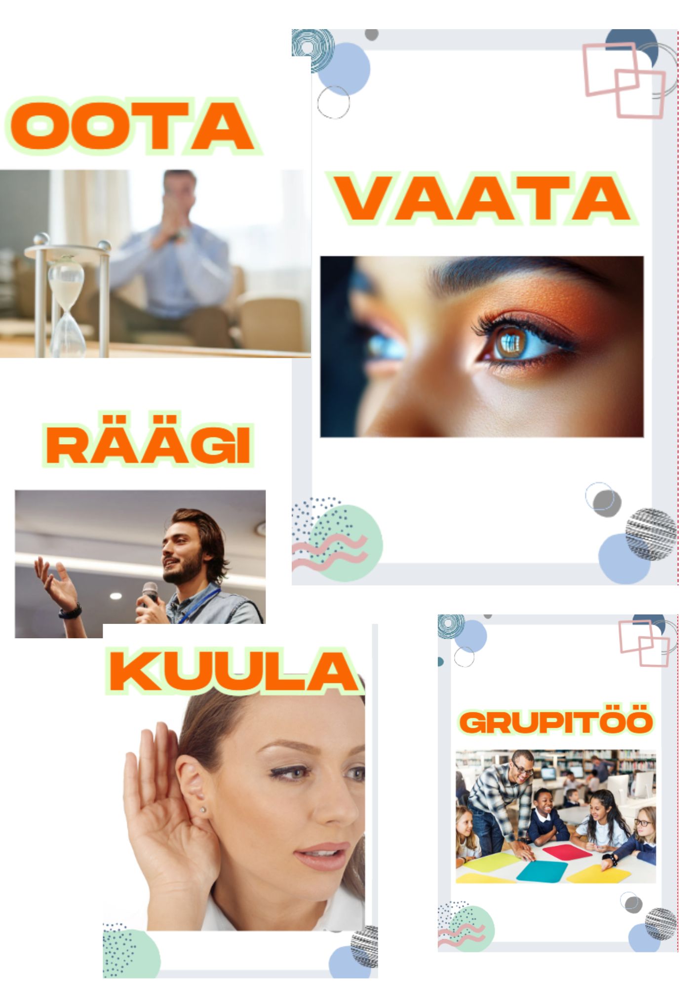 Rääkivad seinad_tegevused klassis_ 11 plakatit