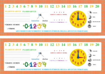 Kahepoolne järjehoidja matemaatika reeglitega