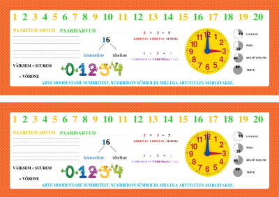 Kahepoolne järjehoidja matemaatika reeglitega