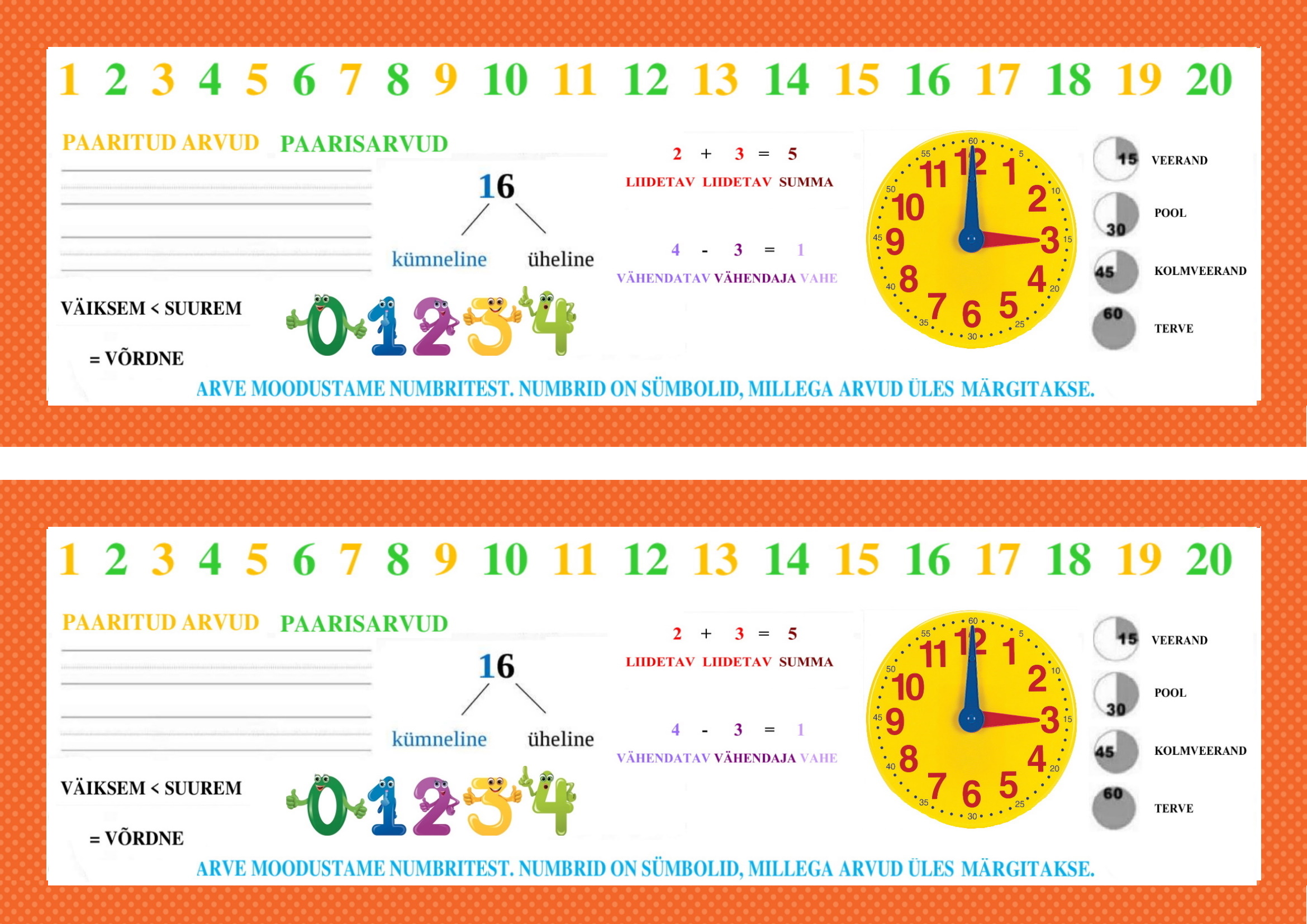 Kahepoolne järjehoidja matemaatika reeglitega
