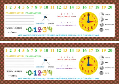 Kahepoolne järjehoidja matemaatika reeglitega