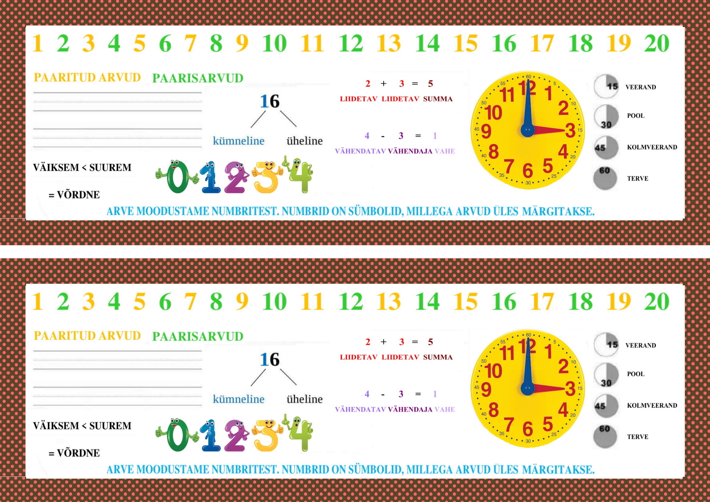 Kahepoolne järjehoidja matemaatika reeglitega