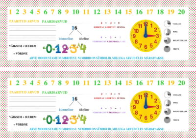 Kahepoolne järjehoidja matemaatika reeglitega