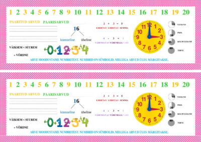 Kahepoolne järjehoidja matemaatika reeglitega