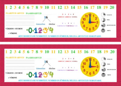 Kahepoolne järjehoidja matemaatika reeglitega