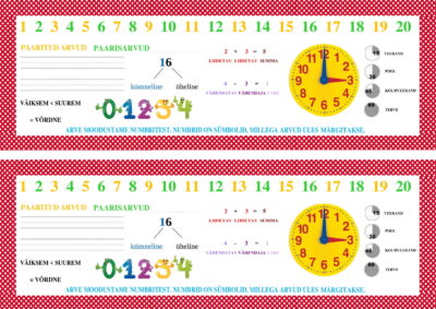 Kahepoolne järjehoidja matemaatika reeglitega