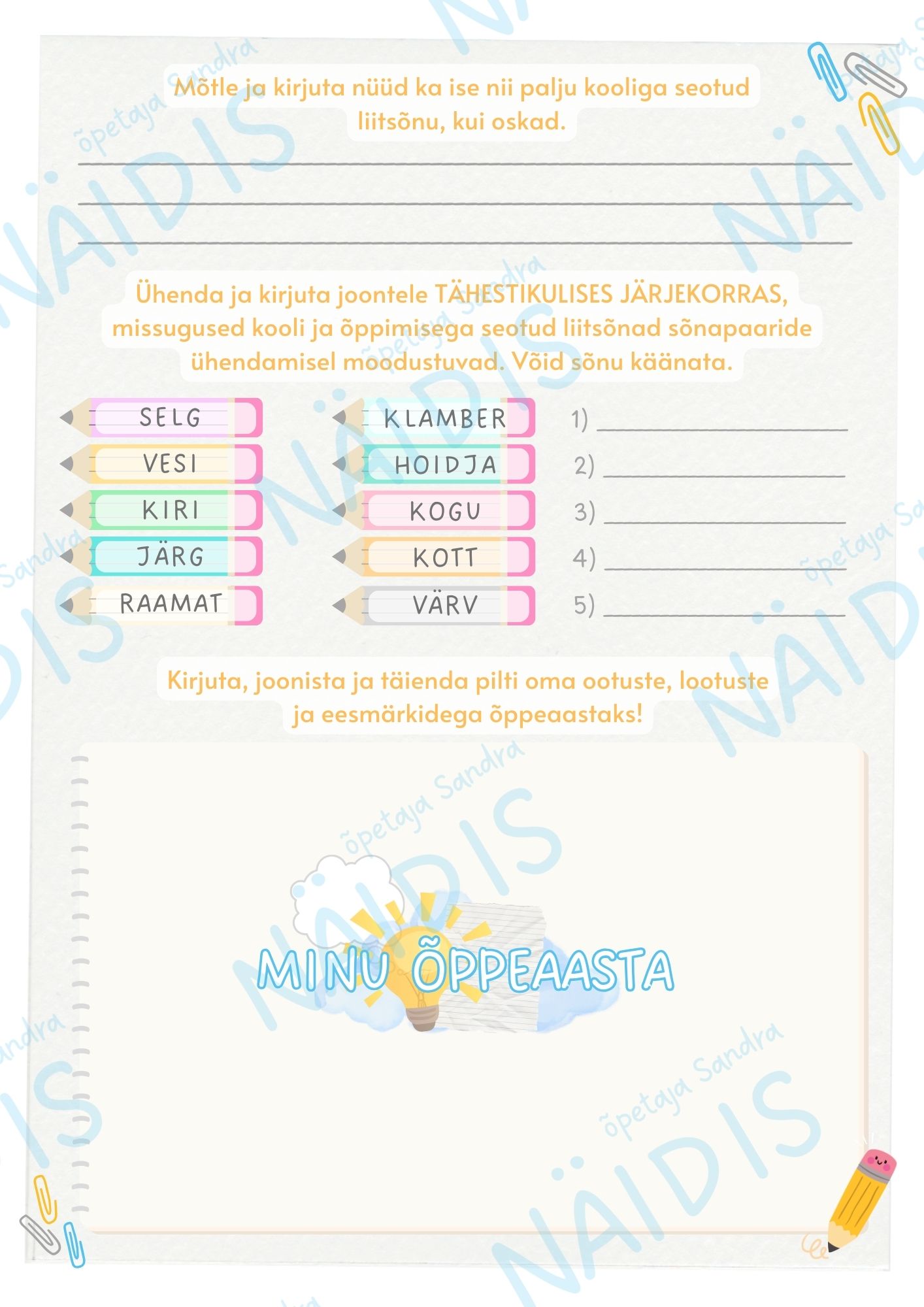 “TERE JÄLLE, KOOL!” TÖÖLEHT - Image 2