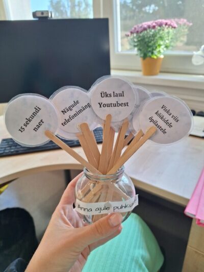 Anname ajule puhkust tegevused