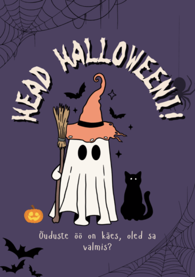 PLAKAT - Head halloweeni! (a4 ja a3)