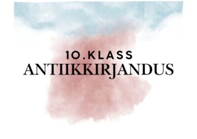 Antiikkirjandus 10. klass