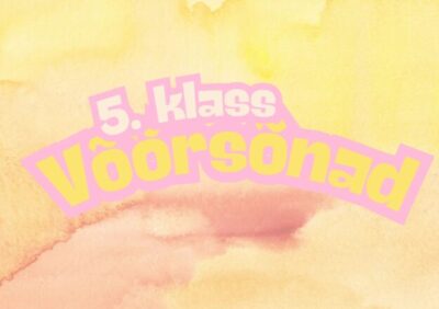 Võõrsõnad 5. klass