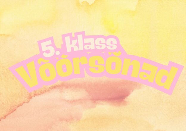 Võõrsõnad 5. klass