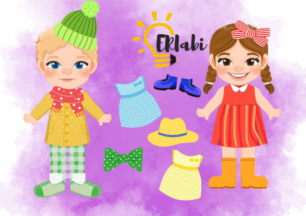 Riietus sõnavara arendamine (triibuline, ruuduline, täpiline)