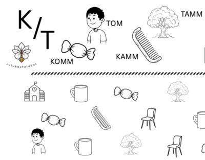 K-T minimaalpaarid - hääldus