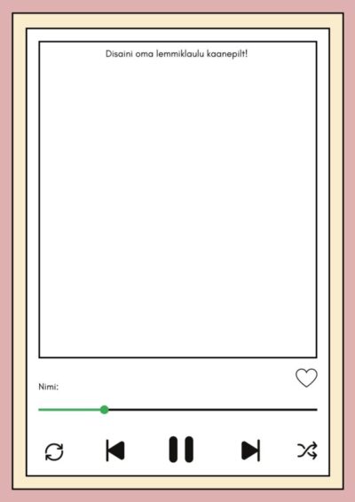 Lemmiklaulu kaanepilt