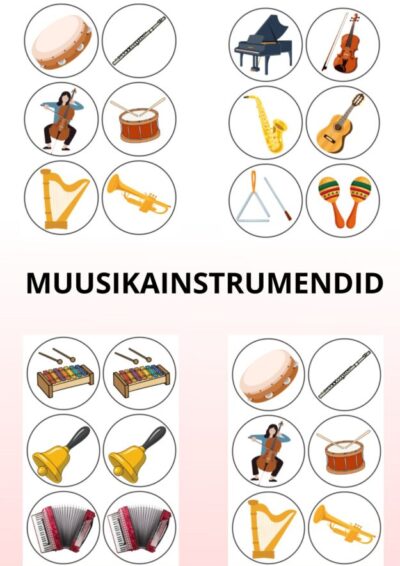 Muusikainstrumentide memoriin
