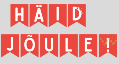 Häid jõule! - bänner