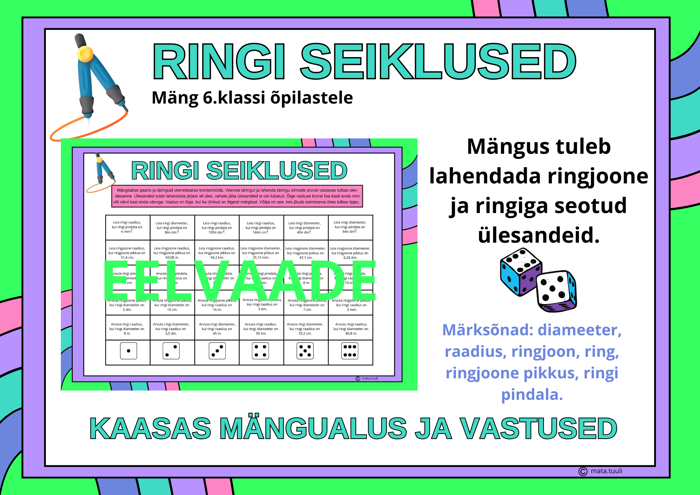Lauamäng "Ringi seiklused"