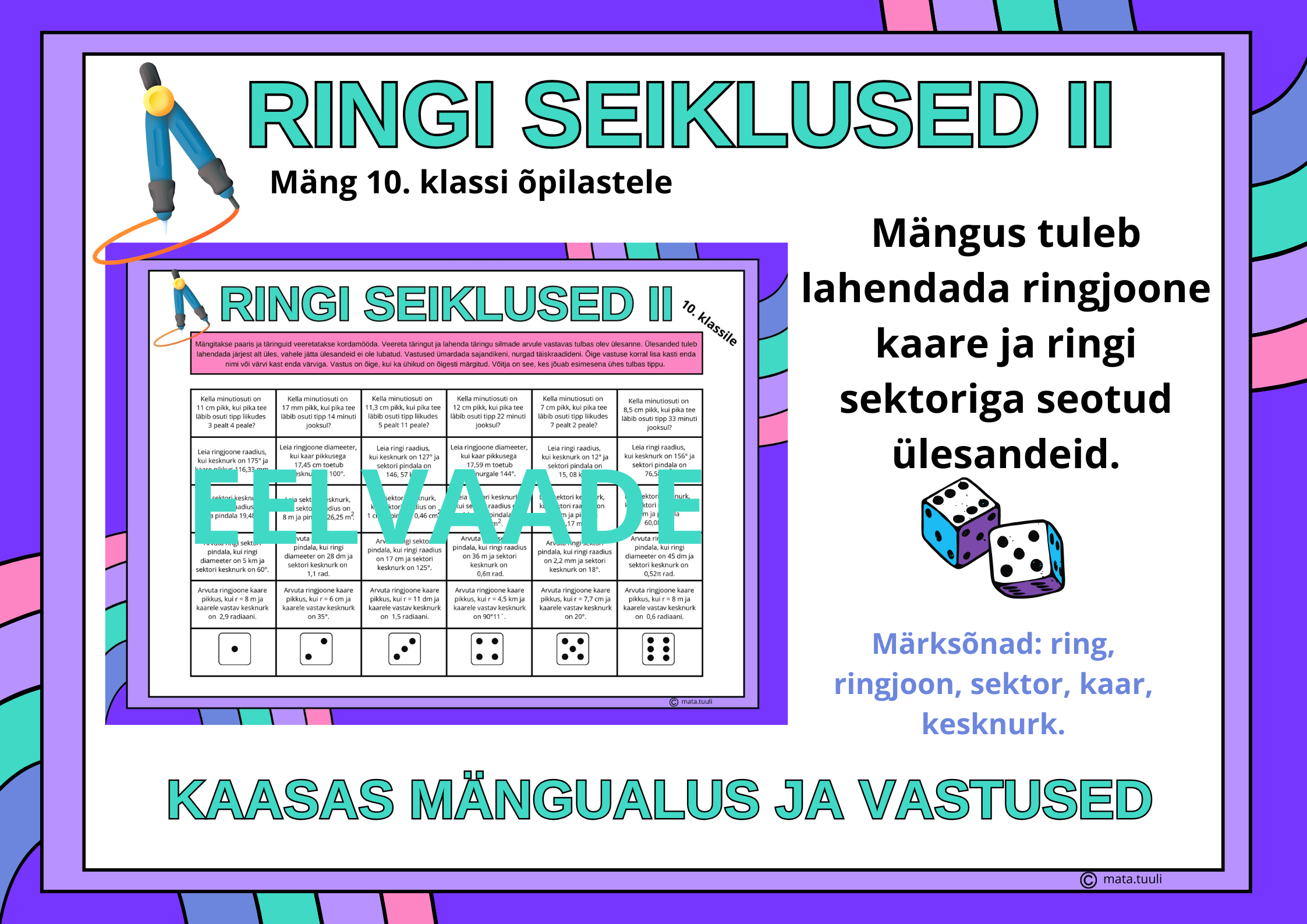Lauamäng "Ringi seiklused II"