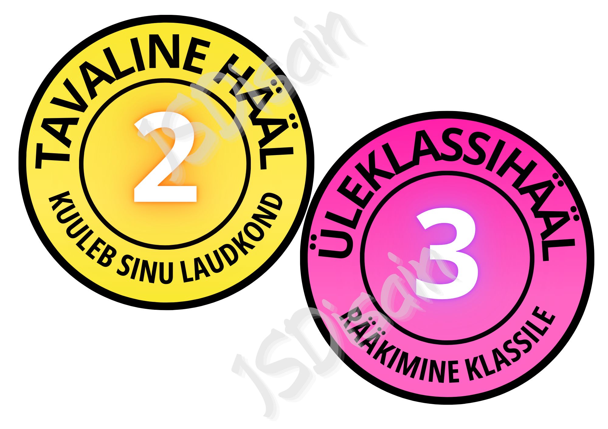 Hääle tugevuse skaala klassi seinale - Image 6