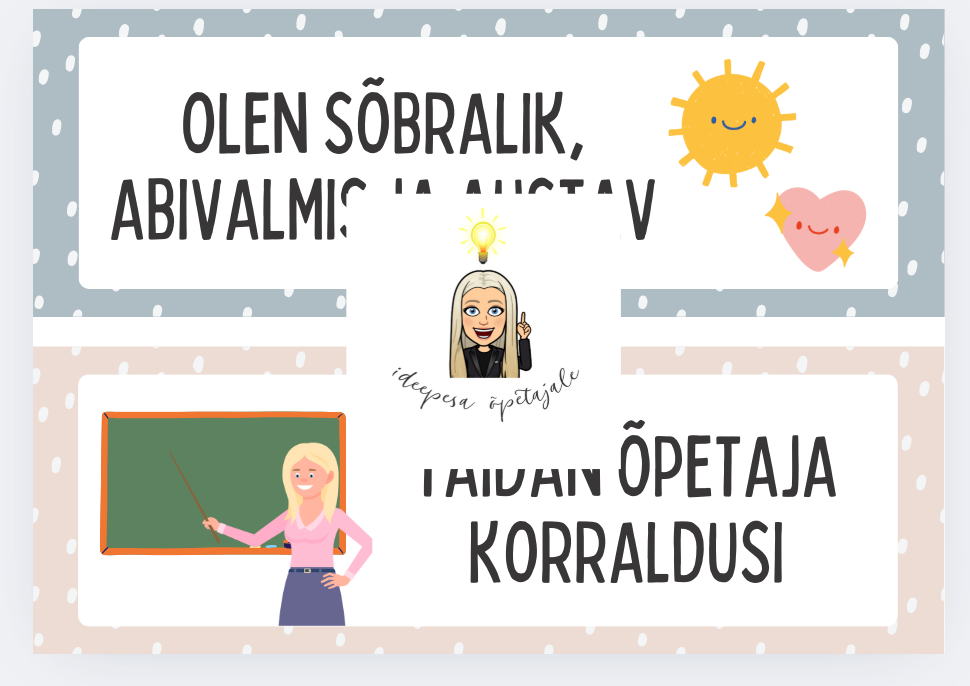 Klassiruumi kokkulepped - Image 3