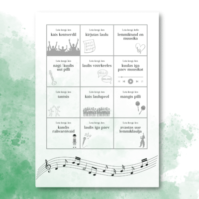 Muusikaline "Leia keegi, kes..."