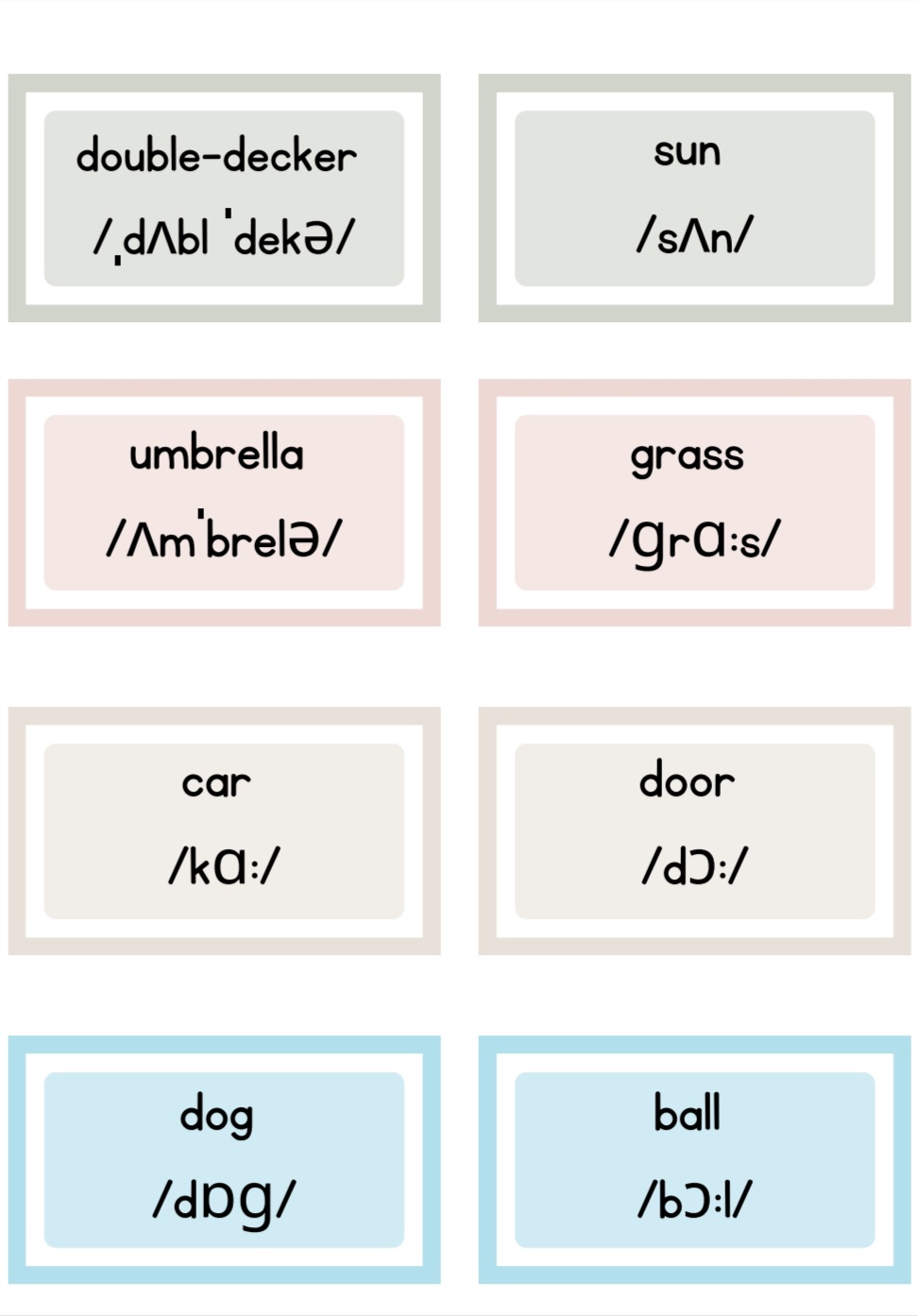 Suuline eelkursus sõnakaardid - Image 2