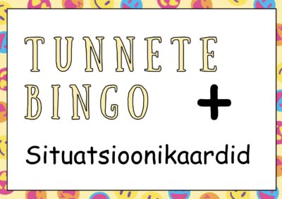 Tunnete bingo + situatsioonikaardid
