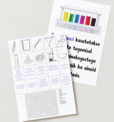 Laborivahendid. Tööleht