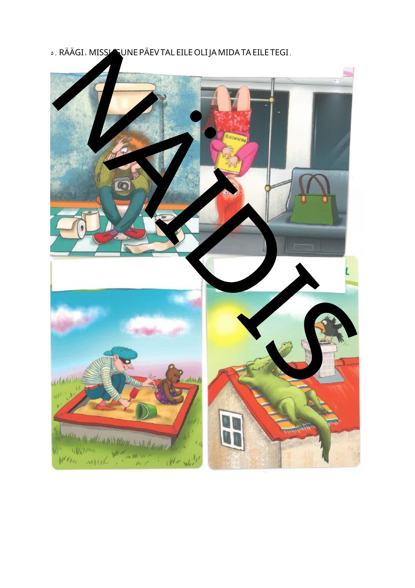 Lihtminevik (A2/B1) ülesanded + teooria - Image 5