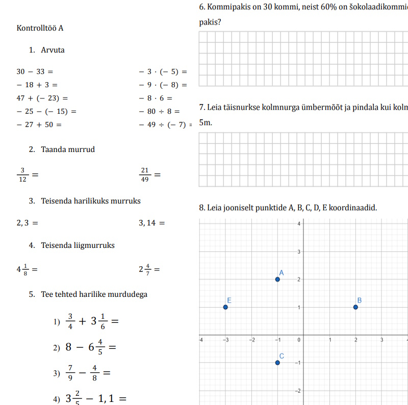 7.kl KT (6.kl kordamine) - Image 2
