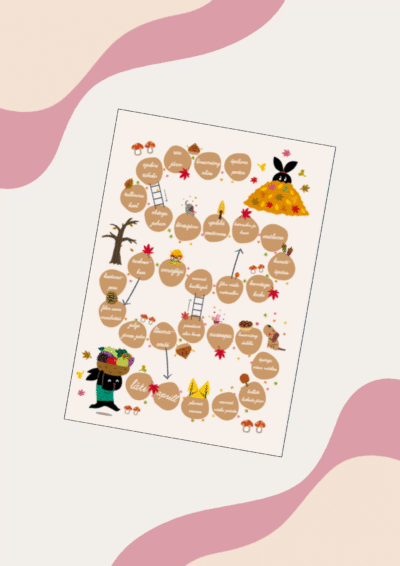 Lauamäng: suur ja väike algustäht, pealkirjad.