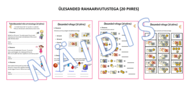 Ülesanded rahaarvutustega (20 piires)