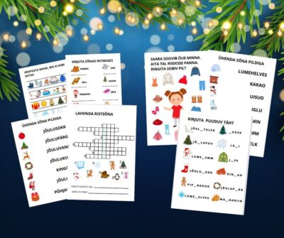 Töölehed "Talv ja Jõulud"